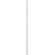 Stem .5 x 12 inch in White (PS#740) (10687|2999WH)