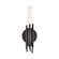 Torres 9-in Matte Black 1 Light Damp-Rated Wall/Vanity Light (7713|WV335409MB)