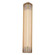 Sabre 23-in Ribbed Glass/Vintage Brass Damp-Rated Dimmable LED Wall/Vanity Light (7713|WV339123VBCR)