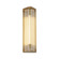 Sabre 12-in Ribbed Glass/Vintage Brass Damp-Rated Dimmable LED Wall/Vanity Light (7713|WV339112VBCR)