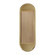 Palais 16-in Vintage Brass Damp-Rated Dimmable LED Wall/Vanity Light (7713|WV330216VB)