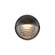 Palais 6-in Ribbed Glass/Urban Bronze Damp-Rated Dimmable LED Wall/Vanity Light (7713|WV330106UBCR)