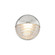 Palais 6-in Polished Nickel/Ribbed Glass LED Wall/Vanity (7713|WV330106PNCR)