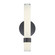 Madison 14-in Urban Bronze/Glossy Opal LED Wall/Vanity (7713|WV324114UBGO)