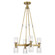 Lucian 22-in Clear Crystal/Vintage Brass 8 Lights Chandeliers (7713|CH338822VBCC)