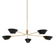 Sacramento Chandelier (52|F8163-PBR/SBK)