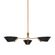 Sacramento Chandelier (52|F8143-PBR/SBK)