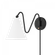 Onda Plug-In Sconce (6939|HL699101-SBK)