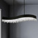 Soleil 47in LED 3000K/3500K/4000K 120V-277V Pendant in Polished Nickel with Clear Optic Crystal (168|S3548-701O)