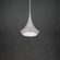 Verita 8in LED 3000K/3500K/4000K 120V-277V Mini Pendant in Soft Silver with Clear Optic Crystal (168|S5508-710O)