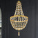 Bali 26in LED 120V-277V Pendant in Heirloom Gold with Clear Optic Crystal (168|S2826-22O)
