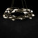 Secret Garden 35IN LED 3500K 120V-277V Pendant in Antique Pewter with Optic Haze Quartz (168|S2434-47OH)