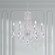 Siena 6 Light 120V Chandelier (No Spikes) in Heirloom Gold with Clear Heritage Handcut Crystal (168|RS83061N-22H)