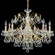 Century 9 Light 120V Chandelier in Antique Silver with Clear Heritage Handcut Crystal (168|1709-48)