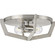 Galloway Collection Two-Light 15'' Brushed Nickel Modern Farmhouse Flush Mount Light with Grey Wa (149|P350224-009)