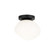 Melotte Wall Sconce/Ceiling Mount (3605|WX63601BKOP)