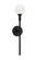 Candlestix Black Wall Sconce (3605|W64801BKOP)