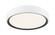 Alamus Aged Gold Brass + White Ceiling Mount (3605|M10601WHBK)