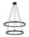 Cascadian Matte Black Chandelier (3605|C75221MB)