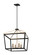 Mavonshire Black + Aged Gold Brass Chandelier (3605|C67014BKAG)