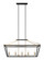 Mavonshire Black + Aged Gold Brass Chandelier (3605|C67005BKAG)