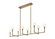 Candlestix Chandelier (3605|C64808AGOP)
