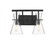 Colden - 2 Light - 15 inch - Matte Black - Bath Vanity Light (3442|354-2W-BK-CL-LED)