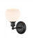 Concord - 1 Light - 6 inch - Matte Black - Sconce (3442|341-1W-BK-G121-6)