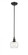 Concord - 1 Light - 6 inch - Matte Black - Mini Pendant (3442|341-1S-BK-G124-6)