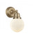 Beacon - 1 Light - 6 inch - Brushed Brass - Sconce (3442|623-1W-BB-G201-6)