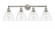 Bristol - 4 Light - 35 inch - Brushed Satin Nickel - Bath Vanity Light (3442|616-4W-SN-GBD-752)