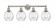 Waverly - 4 Light - 33 inch - Brushed Satin Nickel - Bath Vanity Light (3442|616-4W-SN-G362)