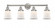 Canton - 4 Light - 32 inch - Brushed Satin Nickel - Bath Vanity Light (3442|616-4W-SN-G181S)