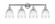 Brookfield - 4 Light - 33 inch - Polished Chrome - Bath Vanity Light (3442|616-4W-PC-G442)