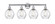 Waverly - 4 Light - 33 inch - Polished Chrome - Bath Vanity Light (3442|616-4W-PC-G362)