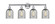 Caledonia - 4 Light - 32 inch - Polished Chrome - Bath Vanity Light (3442|616-4W-PC-G257)