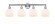 Athens - 4 Light - 33 inch - Polished Chrome - Bath Vanity Light (3442|616-4W-PC-G121-6)
