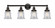 Canton - 4 Light - 32 inch - Oil Rubbed Bronze - Bath Vanity Light (3442|616-4W-OB-G182S)