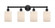 Hadley - 4 Light - 32 inch - Matte Black - Bath Vanity Light (3442|616-4W-BK-G341)