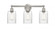 Hadley - 3 Light - 23 inch - Brushed Satin Nickel - Bath Vanity Light (3442|616-3W-SN-G342)