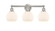 Athens - 3 Light - 24 inch - Brushed Satin Nickel - Bath Vanity Light (3442|616-3W-SN-G121-6)