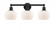 Fenton - 3 Light - 25 inch - Matte Black - Bath Vanity Light (3442|616-3W-BK-G91)