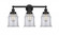 Canton - 3 Light - 24 inch - Matte Black - Bath Vanity Light (3442|616-3W-BK-G182)