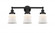 Canton - 3 Light - 23 inch - Matte Black - Bath Vanity Light (3442|616-3W-BK-G181S)