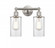 Clymer - 2 Light - 13 inch - Brushed Satin Nickel - Bath Vanity Light (3442|616-2W-SN-G802)