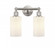 Clymer - 2 Light - 13 inch - Brushed Satin Nickel - Bath Vanity Light (3442|616-2W-SN-G801)