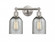 Caledonia - 2 Light - 14 inch - Brushed Satin Nickel - Bath Vanity Light (3442|616-2W-SN-G257)