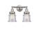 Canton - 2 Light - 14 inch - Brushed Satin Nickel - Bath Vanity Light (3442|616-2W-SN-G184S)