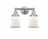 Canton - 2 Light - 14 inch - Brushed Satin Nickel - Bath Vanity Light (3442|616-2W-SN-G181S)