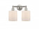 Cobbleskill - 2 Light - 14 inch - Brushed Satin Nickel - Bath Vanity Light (3442|616-2W-SN-G111)